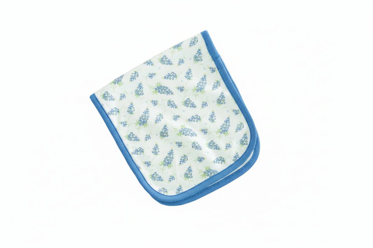 BLUEBONNET PIMA BURPING PAD