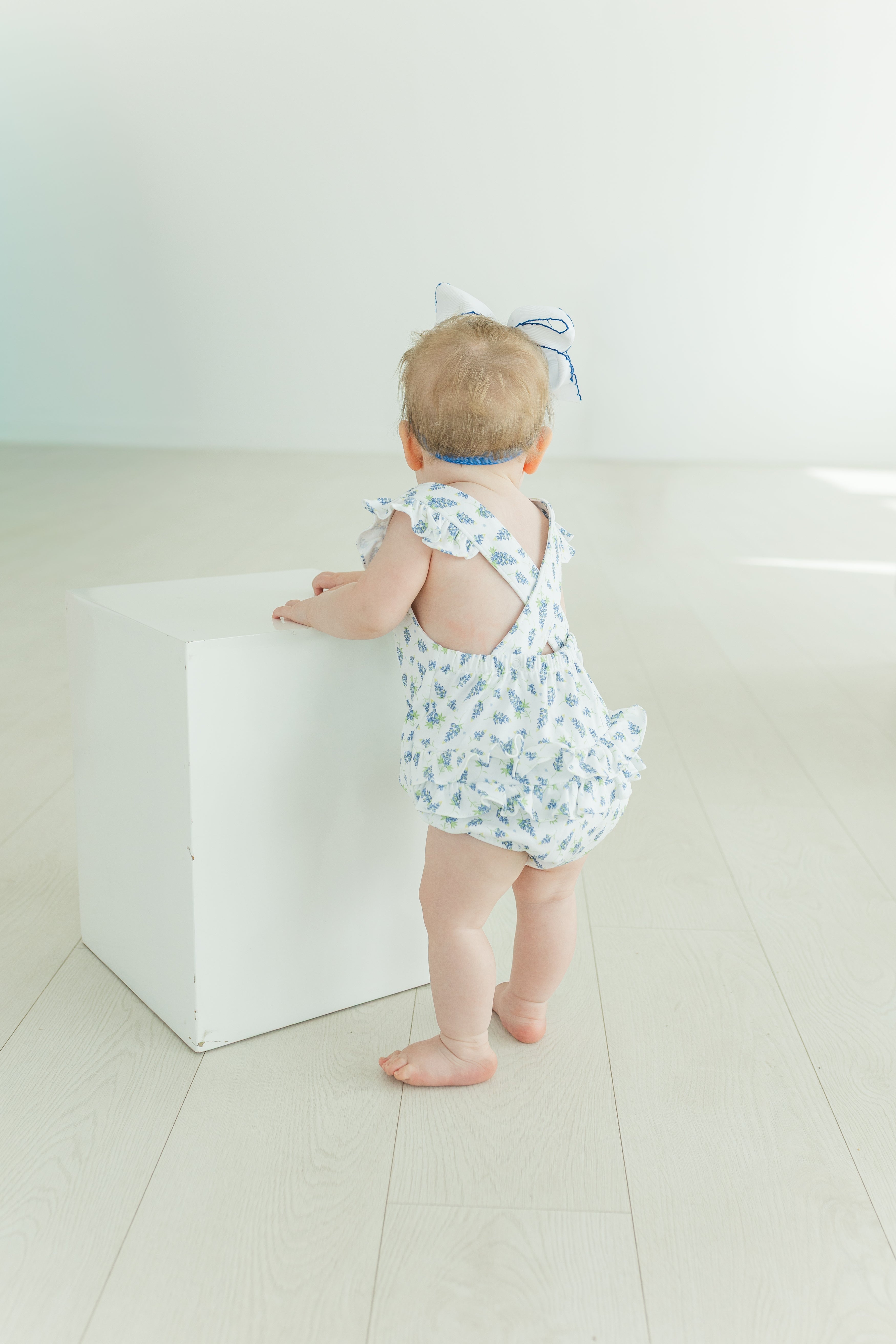 GIRLS BLUEBONNET CROSS BACK BUBBLE