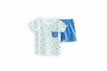BOYS BLUEBONNET PIMA SHORT SET