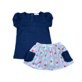 Back To School Pima Skort Set