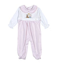Pink Holy Night Hand Embroidered Romper