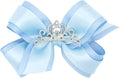 King Princess Grosgrain With Satin Overlay & Glitter Crown