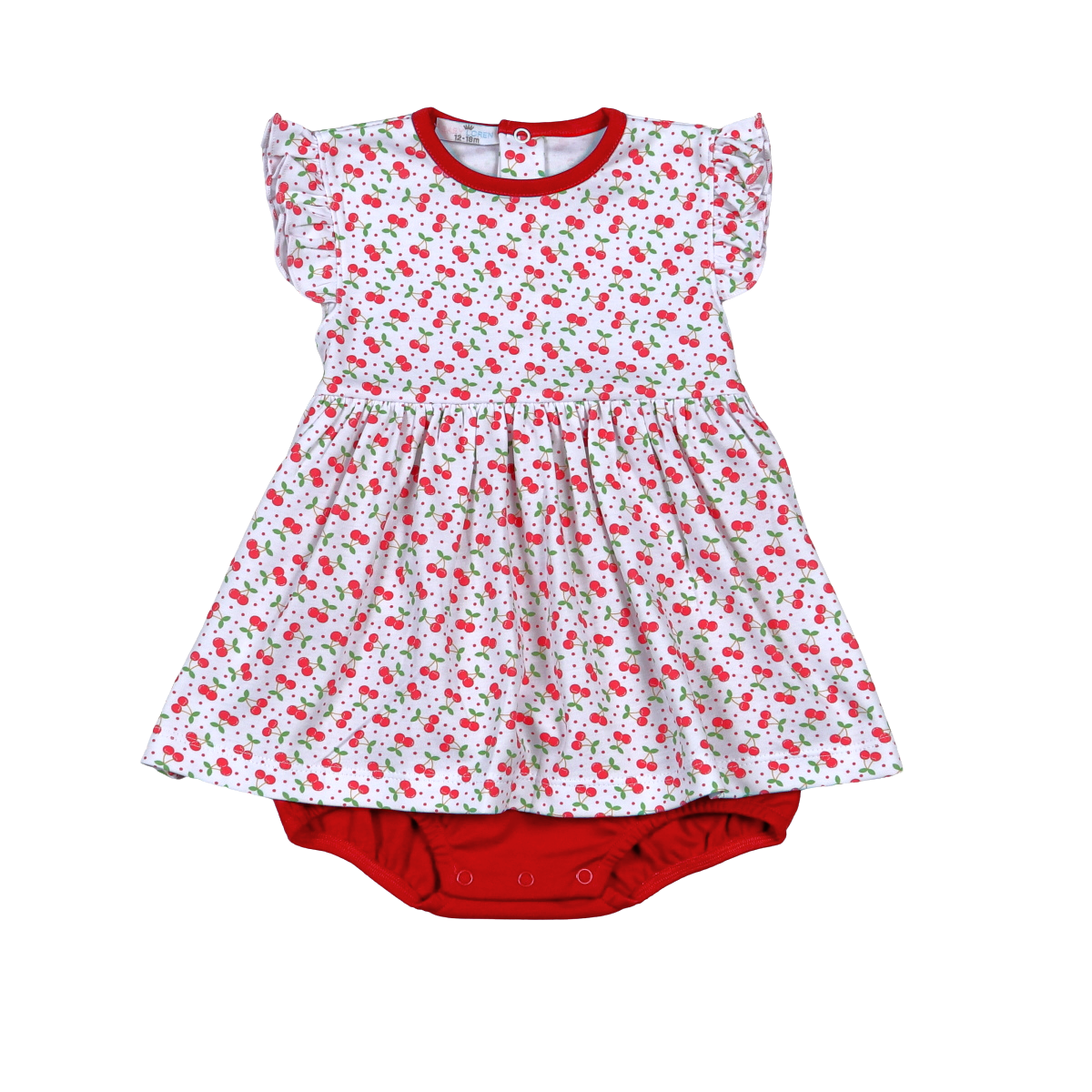 Sweet as Cherries Bubble Dress