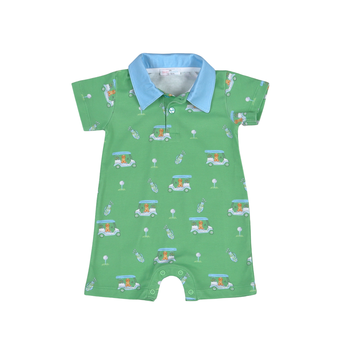 Golf Buddie Blue Romper