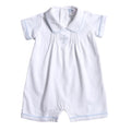 Boys Holy Cross Hand Embroidered Romper
