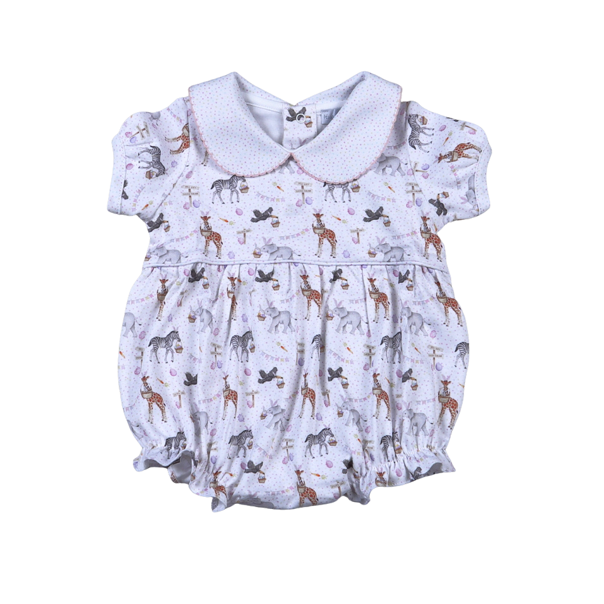 Girls Hoppy Safari Short Sleeves Bubble