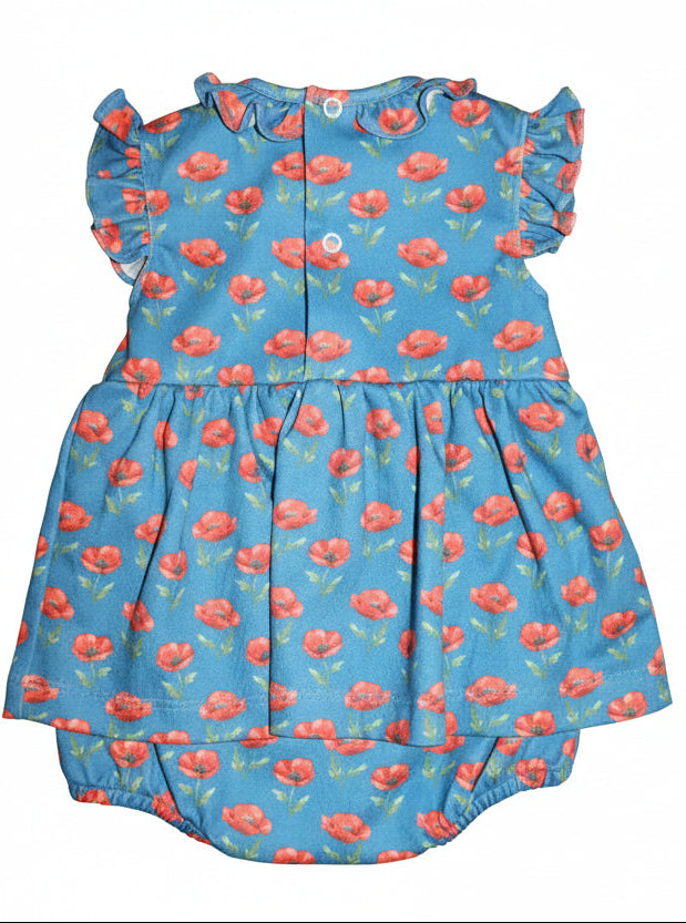 Red Poppy Girls Bubble Dress