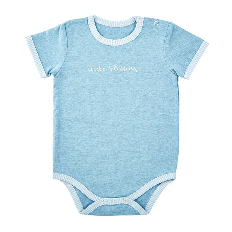 Blue Little Blessing Snapshirt