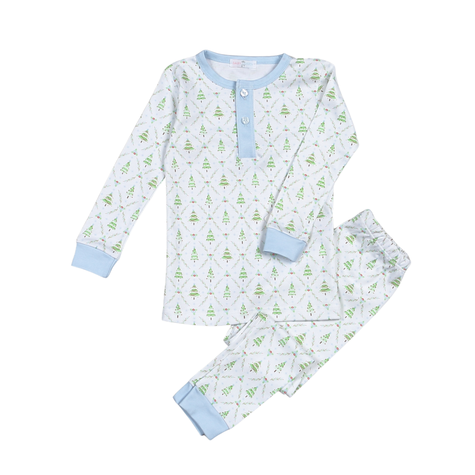 Blue Holy Night 2PC Loungewear