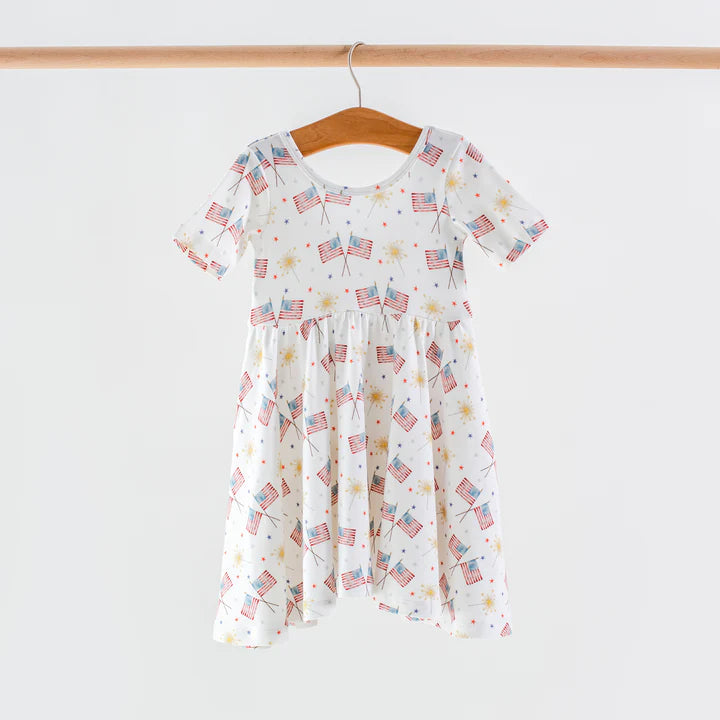 Patriotic Parade Organic Cotton Dress