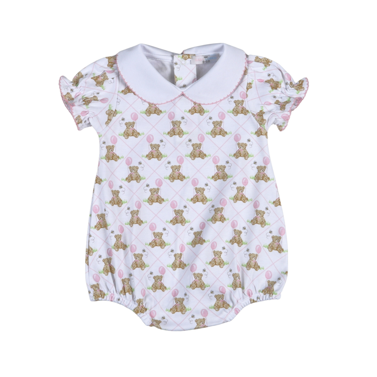 Teddy Bear Pink Bubble