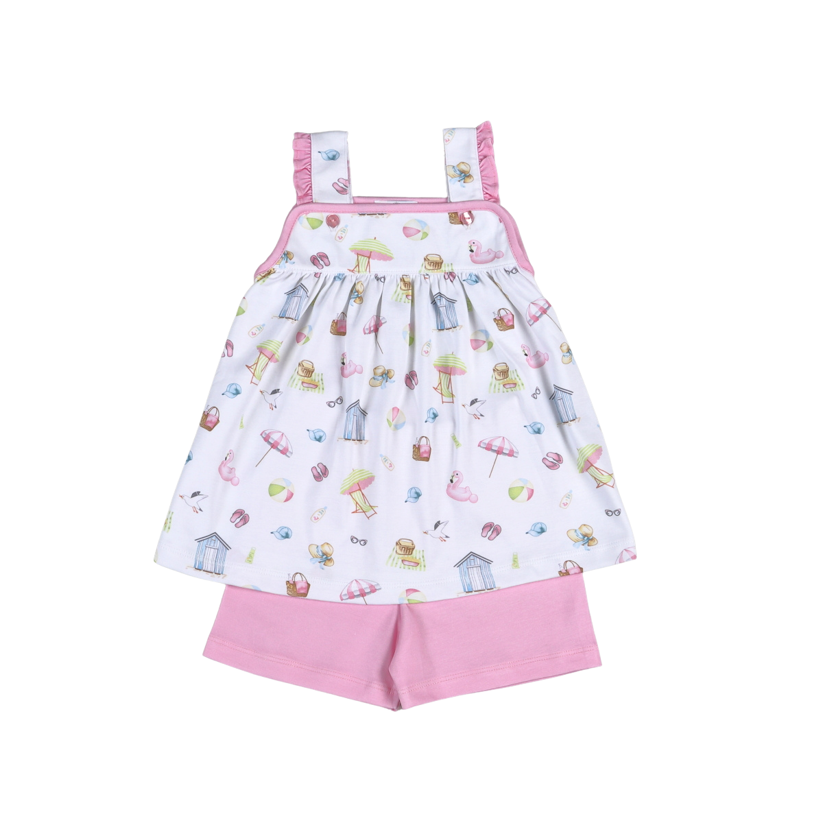 Sandy Toes Pink Short Set