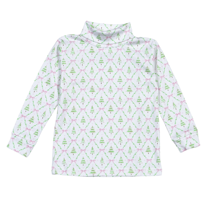 Pink Holy Night Turtleneck