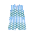 Bayou Blue Romper