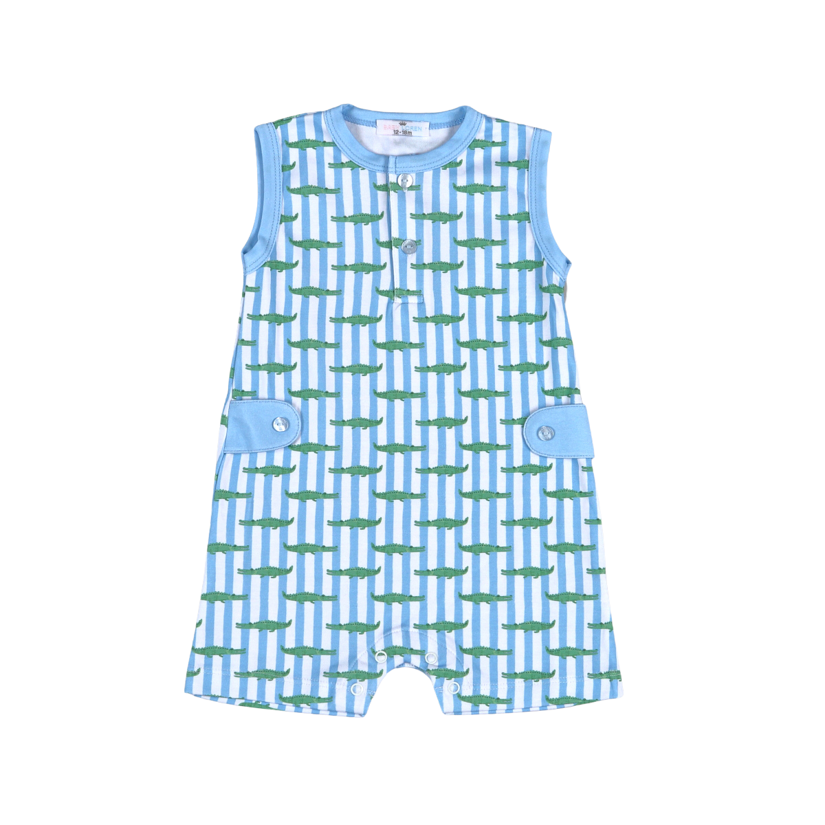 Bayou Blue Romper