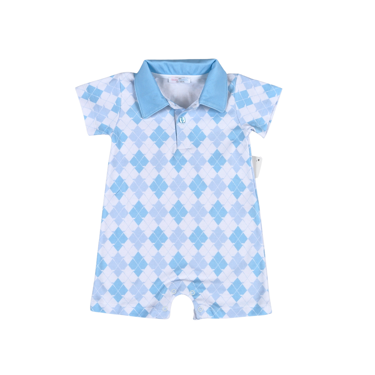 Golf Buddied Blue Romper