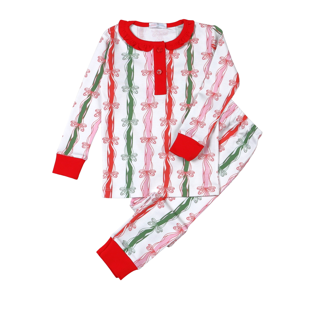 Christmas In Bows Two Pcs Loungewear