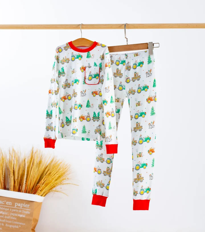 Moo-Y Christmas Organic Cotton Pajamas