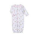 Pink Howdy Baby Converter Gown
